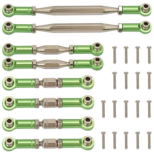 Dilwe Steering Linkage Rod RC Car Parts, Metal RC Model Car & Truck Steering Linkage Rod Turnbuckle for FY-01/02/03/04/05/07 / for 12428 12423 / Q39 Replacement Parts