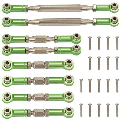 Dilwe Steering Linkage Rod RC Car Parts, Metal RC Model Car & Truck Steering Linkage Rod Turnbuckle for FY-01/02/03/04/05/07 / for 12428 12423 / Q39 Replacement Parts