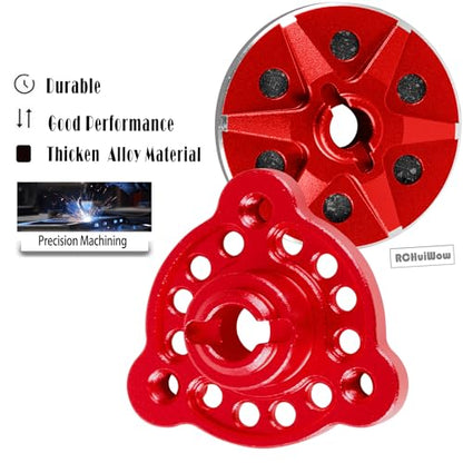 RC Transmission Gear &48P 86T w/19T 21T 23T Pinions &Slipper Clutch &Pressure Plate &Slipper Rebuild Kit Upgrades Part for 1/10 2WD Slash/Rustler/Stampede/Bandit 2WD(VXL) RC Car,Red - color: Red(1set)