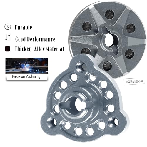 RC Transmission Gear &48P 86T w/19T 21T 23T Pinions &Slipper Clutch &Pressure Plate &Slipper Rebuild Kit Upgrades Part for 1/10 2WD Slash/Rustler/Stampede/Bandit 2WD(VXL) RC Car,Titanium - color: Titanium(1set)