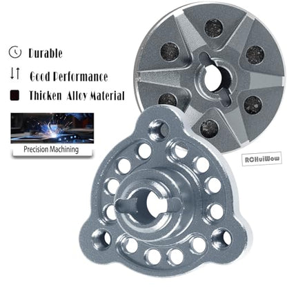 RC Transmission Gear &48P 86T w/19T 21T 23T Pinions &Slipper Clutch &Pressure Plate &Slipper Rebuild Kit Upgrades Part for 1/10 2WD Slash/Rustler/Stampede/Bandit 2WD(VXL) RC Car,Titanium - color: Titanium(1set)