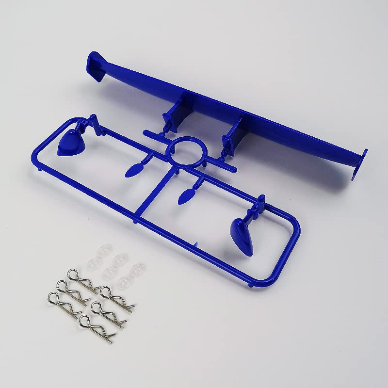Replacement Part For 1/10 Scale RC Car Drift On Road Touring Racing Car Plastic Spoiler Rear Wing Model