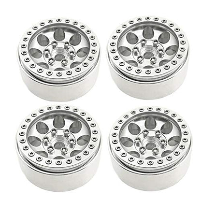 Aluminum 1.9" Beadlock Wheels Rims for Axial SCX10 II III TRX4 TRX6 | 1/10th RC Crawler Car Upgrades Parts