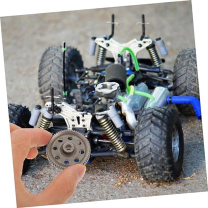Hemoton Rc Car Kit Hsp Rc Car Replacement Gear Scale Metal High Strength and Precise Matching - color: Dark Grey, size: 1.50X1.30X1.30CM