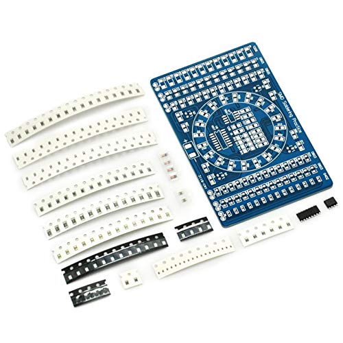 Gikfun Soldering Practice DIY Kit, SMD SMT Welding Practice Soldering Skill Training Board EK7026