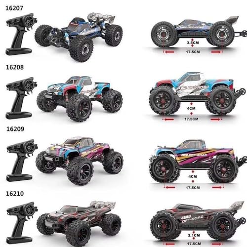 Full Metal Gear Differential 16420Y for MJX 1/14 1/16 Scale RC Models - Compatible with H16 Series (H16H/H16E/H16P), 16207/16208/16209/16210, 14209/14210, 14301/14302