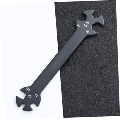 Multifunctional Turnbuckle Wrench Tool for Cars Construction Rod Tool for Easy Use in Garage Workshop Black Finish