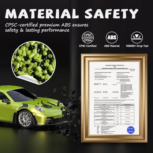AEROQUEST 1:16 Porsche Remote Control Car -911 GT3 RS-Green - color: Green Porsche 911 Gt3 Rs