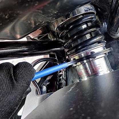 Coilover Wrench, Adjustable Spanner Wrench Set Universal Carbon Steel Shock Spanner for Most Coil Over Shock Adjustments