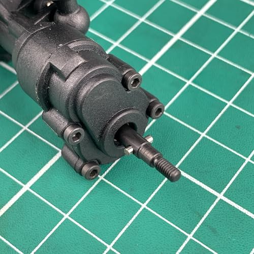 RCHUBAM 2PCS Steel Portal Stub Axle for 1/18 Redcat Ascent-18 Upgrade Part | 1 Pairs Stock Size/+5mm/+10mm Portal Stub Axle,RC Rock Crawler Car Upgrade - style: 2Pcs CVD Stub Shaft
