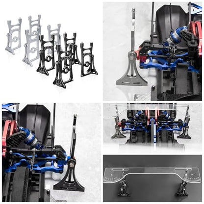 1/7 1/8 Remote Car Alignment Tool Set Camber and Toe Angle Set for Adjustments Elevate Remote Control Experience Black