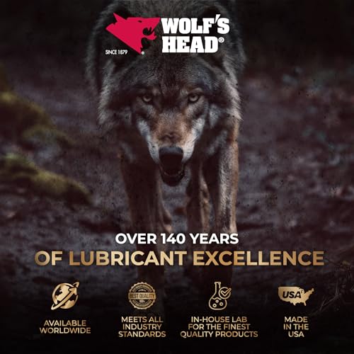Wolf’s Head Red Grease NLGI #2 (836-88301-91) Premium Tacky Red Grease for Long-Lasting Lubrication, High Temp Protection & Heavy Duty Wheel Bearing/Chassis Use – Made in USA – 14 oz Tube, Pack of 10 - size: 14 Ounce Tube (Pack of 10)