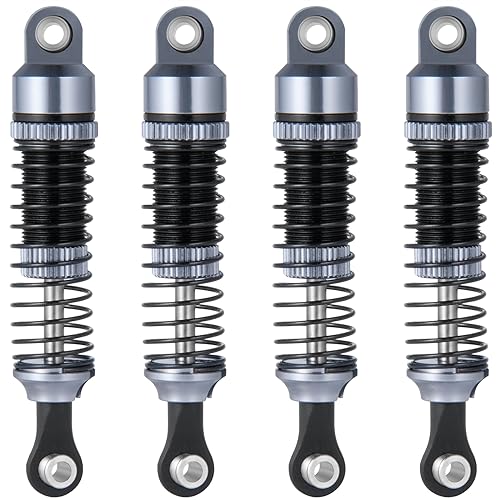 52mm Shock Absorber Damper Upgrade Parts, Titanium | For 1/18 TRX4M, RC Crawler Car - color: Titanium
