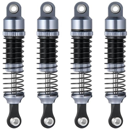 52mm Shock Absorber Damper Upgrade Parts, Titanium | For 1/18 TRX4M, RC Crawler Car - color: Titanium