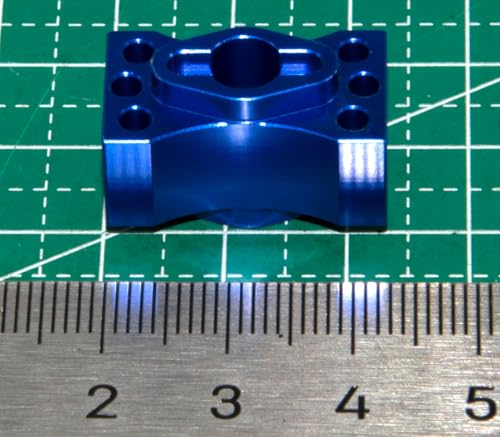 Differential Lock Spool Compatible with 1/8 Losi LMT Monster Truck Upgrade Rc Car Aluminum Alloy Diff Locker Part Replace(Dark Blue) - color: Dark Blue