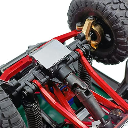 RC Center Skid Plate Axle Chassis Armor Protector Set | For TRX4M Upgrades 1/18 Scale, RC Crawler Car, Accessories