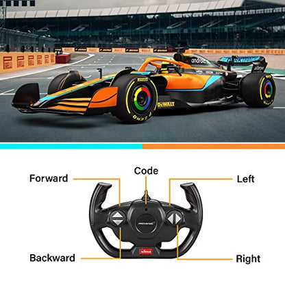 Voltz Toys Authentic Licensed 1:12 McLaren F1 MCL36 Remote Control Car - F1 Collection RC car Series for Kids and Adults - 2.4GHz RC Car for Gift (1:12 McLaren F1 MCL36) - color: 1:12 Mclaren F1 Mcl36