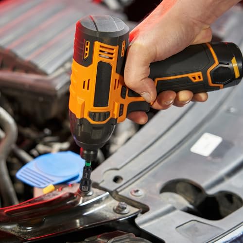 AEROFORCE 74 PCS Magnetic Nut Driver Set, Impact Drill Driver Bit 1/4" Hex Shank, SAE & Metric Cr-V Steel Power Nut Drivers with Wing Nut Driver, Impact Socket Adapters, screwdriver bits - size: 74PCS Magnetic Nut Driver Set