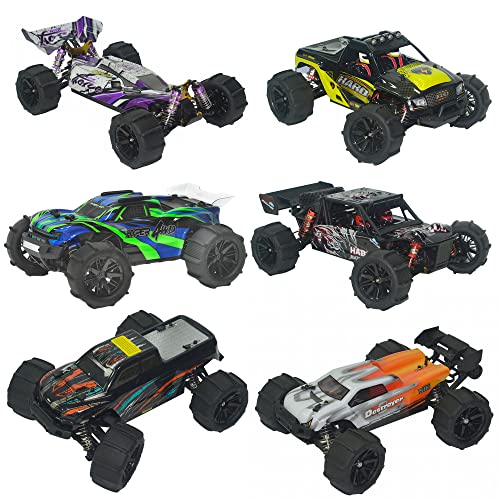 4 Pieces RC 1:16 Paddles Buggy Tires Hex 12mm Wheels for Snow Sand H16BM 16889 16890 16890A H16GT H16DR HB17 H16E 144001 144002 124016 Master Off Road Car(4 PCS) - color: 4pcs, size: 1:16