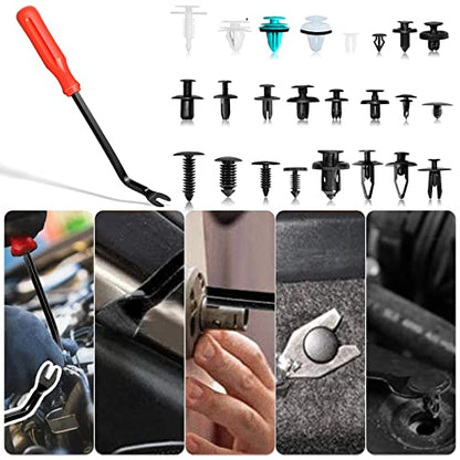 Car Retainer Clips Fasteners Cars Body Kits 24 Most Popular Sizes 801 PCS Car Door Panel Trim Clips Kit 1 Pcs Fastener Remover for Ford GM Toyota Honda Chrysler BMW Benz Nissan Subaru Audi Mazda - size: 801PCS