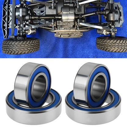 22pcs RC Rubber Sealed Bearing Kit Compatible with CC-02 Defender 90 G 500 Unimog 406