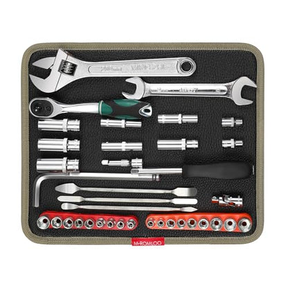 Magnetic Tool Mat for Mechanics, Flexible Screw Holder (Large) | Flexible Magnetic Tool Tray for Holding Screws, Nuts And Wrenches, Non-Slip Magnetic Tool Pad for Garage, Auto Repair and DIY - size: 1PC: L