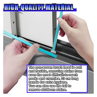 Cleaning Swab Sticks, Small Cleaning Sponge Tip for Tight Spaces, Disposable Crevice Cleaning Brush Kit, Universal Automotive Detailing Tools Accessories for SUV, Sedan, Truck (30PCS) - size: 30PCS