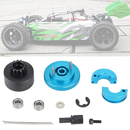 RC Nitro Engine Clutch Set 13T Speed Variator Bell Springs Metalmaterial Blue Red 1:10 Car Buggy Truck Short Course Crawler (Blue)