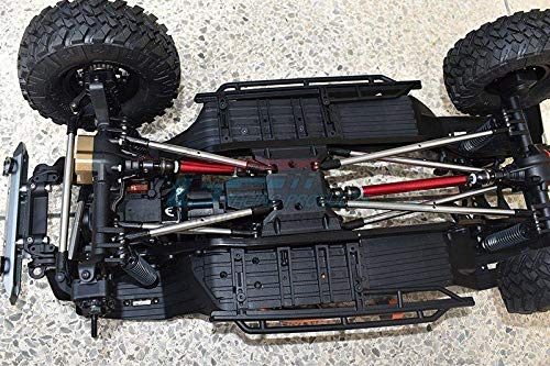 Axial 1/10 SCX10 III JT Gladiator (AXI03006) Upgrade Parts Stainless Steel Adjustable Tie Rod Turnbuckle Set - 9Pc Set