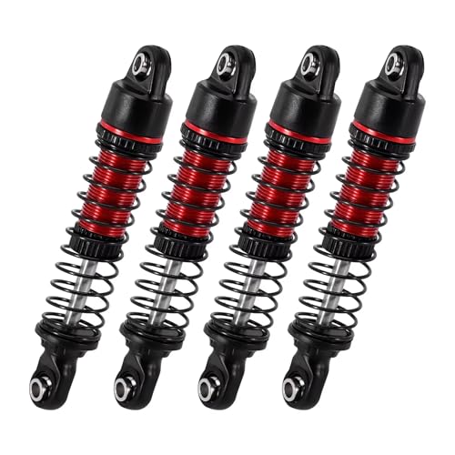 RC Car Shock Absorbers Compatible with TRX4M 1/18 Remote Control Crawler Upgrade Parts Replacement Accessories 53mm Threaded Shock Absorber Oil Damper