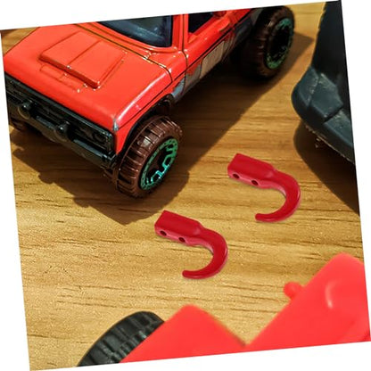 Zerodeko Aluminium Alloy Tow Hooks 2pcs Set for RC Crawler Cars Sturdy Crawler Metal Accessories for Model Car Supplies