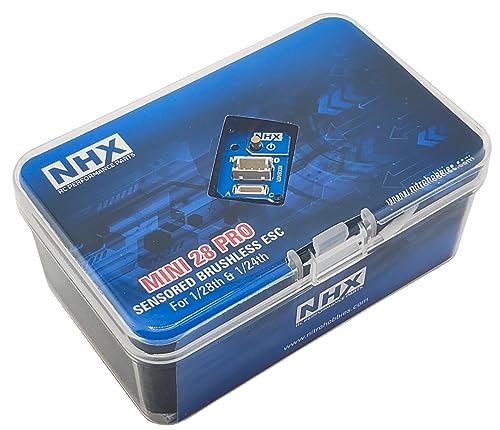 NHX RC Mini 28 Pro Sensored Brushless Speed Control/ESC : 1/24 / 1/28 / Mini-Z