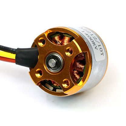 A2212 1400kv Brushless Outrunner Motor 10t+ 30a Speed Controller ESC,Rc Aircraft Kk Quadcopter UFO (1 Pack)