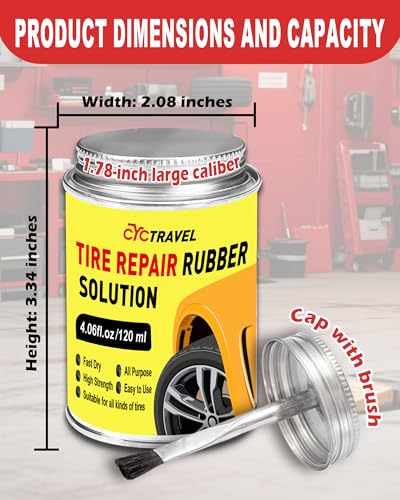 Bike Tire Repair Kit, Bicycle Inner Tube Puncture Patch Kits with 20 PCS Vulcanizing Patches, User Manual, Metal Rasp and Tire Lever, Bike Patch Kit for Mountain and Road Bike - style: Glue Version