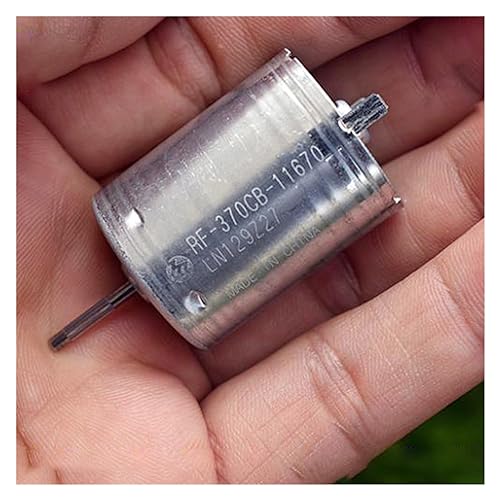 1pc Mini Mini 370 Motor Carbon Brush 6000RPM DC 12V-24V High Torque High Speed Toy Boat Car Tool Model