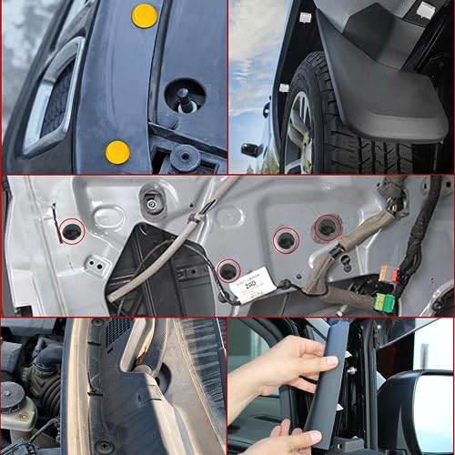 GOOACC 1001PCS Universal Car Clips Mixed Auto Retainer Rivet Push Clips | Bumper Fender Trim Door Panel Shield Engine Cover with fastener remover for GM Ford Chrysler Toyota Lexus Acura Dodge Jeep - color: 1000Pcs Mixed Clips + 1 Remover