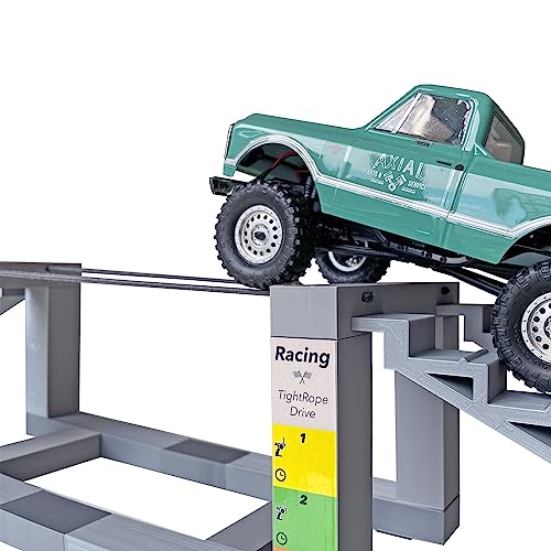 Tight Rope Drive Challenge Gray Version for 1/24 1/18 Scale RC Crawler Truck（NO Truck Included）