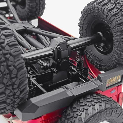 Aluminum Front Axle +4mm Extended for Axial SCX24 1/24th RC Crawler | SCX-24 Deadbolt JLU C10 Gladiator Upgrades Parts - color: Front Axle