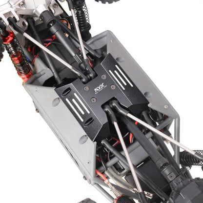 KYX Racing Aluminum Skid Plate Upgrades Parts Accessories for 1/18 RC Crawler Car Axial UTB18 Capra