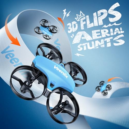 Veeniix V993 Gesture Sensing RC Stunt Car V995 Mini Drones for Kids 8-12 and Beginners