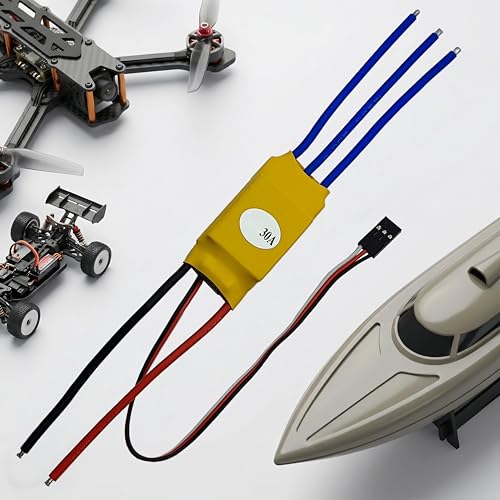 ESC 30A High-Power Brushless Motor Electronic Speed Controller for RC Plane Helicopter Car Boat Tank