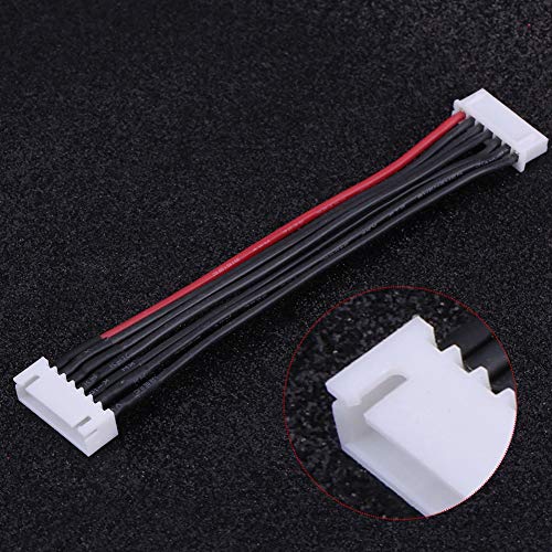 Lipo Male to Female Cable 5 Pcs 1 Set Lipo Balance Extension Cable 10cm 3 9inch Lipo Balance Lead Silicone RC Accessory for 2S 3S 4S 5S 6S