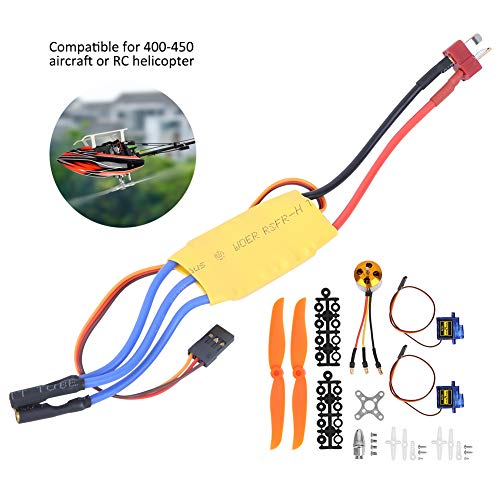 Premium RC A2212 2200KV Brushless Motor, New 30A ESC Electric Speed Controller SG90 9G Micro Servo 6035 Propeller Essential Kit for RC Plane Enthusiasts, RC Plane Kit(A2212)