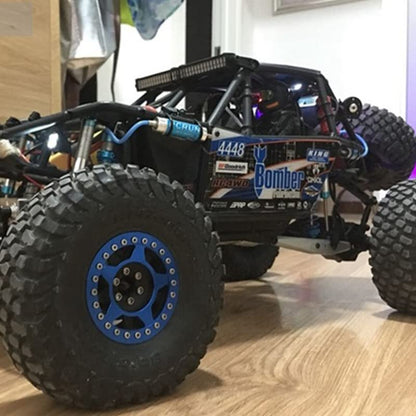 RC Car Shocks,2Pcs Negative Pressure Piggyback Shock Absorber (90mm) | For 1/10 RC Crawler Car Axial SCX10 RR10 Wraith CAPRA Traxxas TRX4