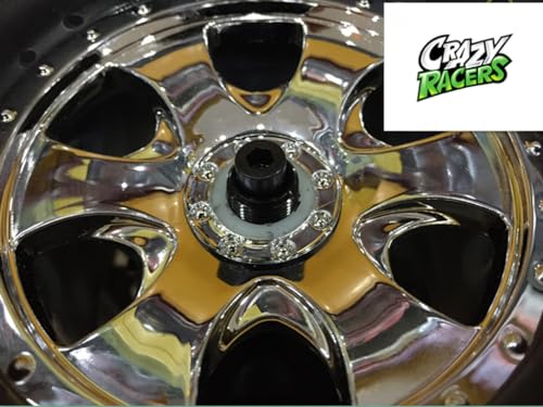 17mm Hex Wheel Conversion with 5mm Extensions M5 Right and Left Wheel Nuts Purple for HPI Savage Flux X XL 21 25 SS 4.6