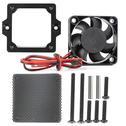 Metal ESC Cooling Fan Kit for TRAXXAS Trx4 Trx6 for Land Rover Defender for Ford 1/10 RC Car Accessory