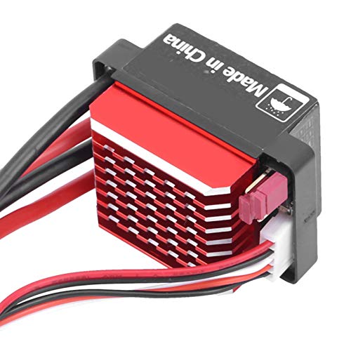 VBESTLIFE 360A Electronic Speed Controller RC Crawler Car Bidirectional Brushed ESC (T-Plug) - size: T-plug