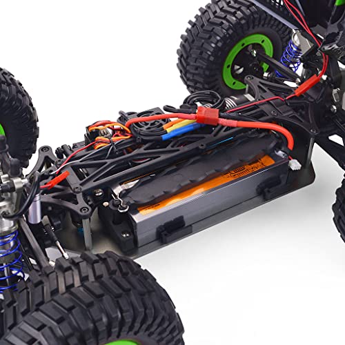 1/10 Scale 4WD RC Cars for Adults Brushless,Max 43 MPH Off-Road Fast RC Cars,Off-Road Remote Control Trucks (Green)