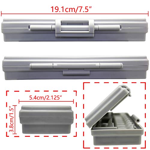 AideTek BOXALL20 20 Lids Compartments w/lids Enclosure Surface Mount Components assorted resistor capacitor - style: BOXALL20