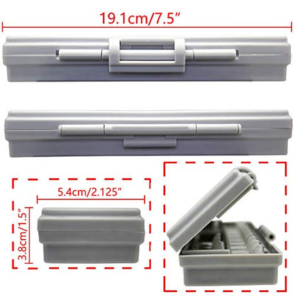 AideTek BOXALL20 20 Lids Compartments w/lids Enclosure Surface Mount Components assorted resistor capacitor - style: BOXALL20